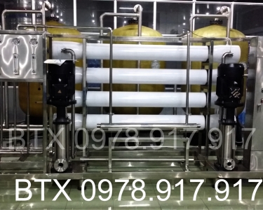 HT Sản xuất nước tinh khiết 12.000 - 24.000 Lit/gio