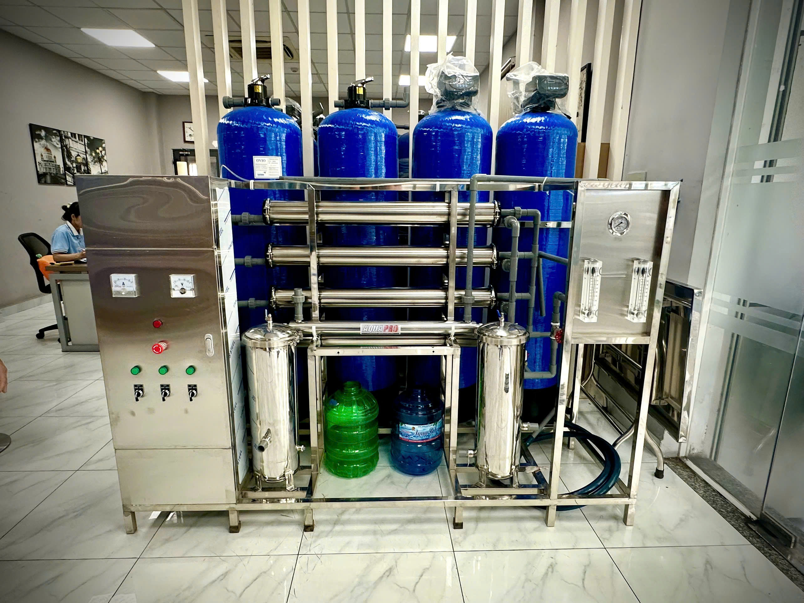 Hệ thống lọc nước đóng chai