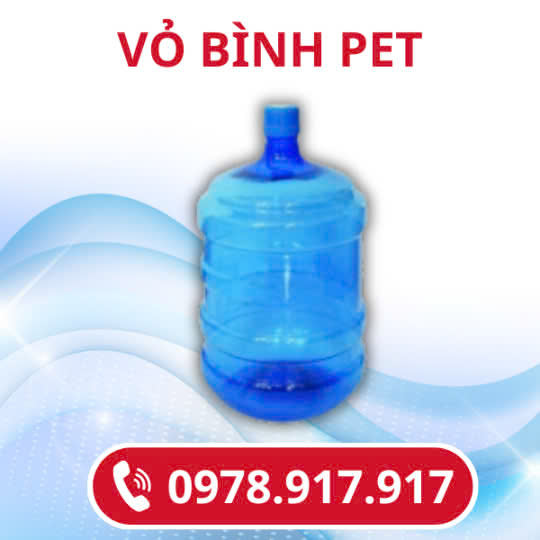 vỏ bình pet 20 lít