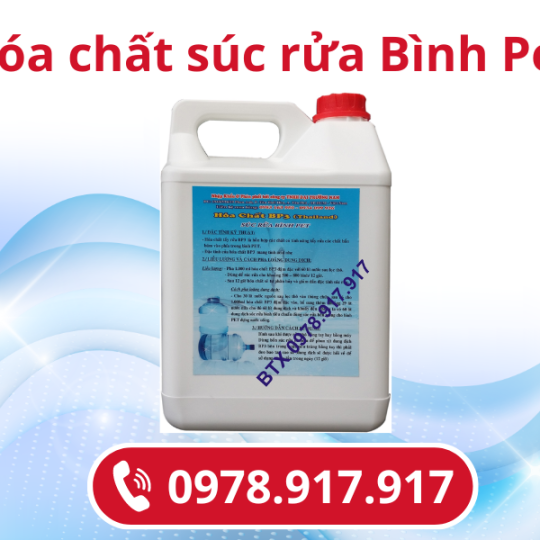 Hóa chất súc rửa Bình Pet